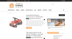 Desktop Screenshot of akademiatroskliwejmamy.pl